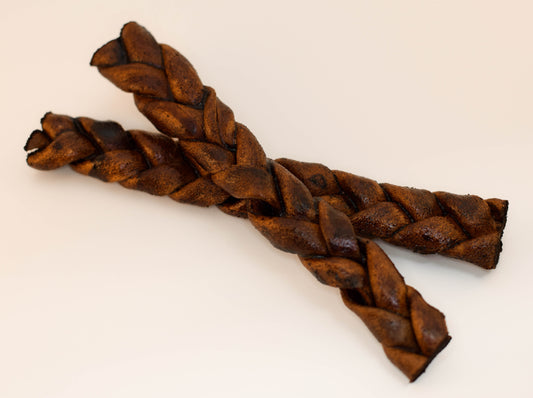 Beef 6" Skinny Braids (2-Pack)