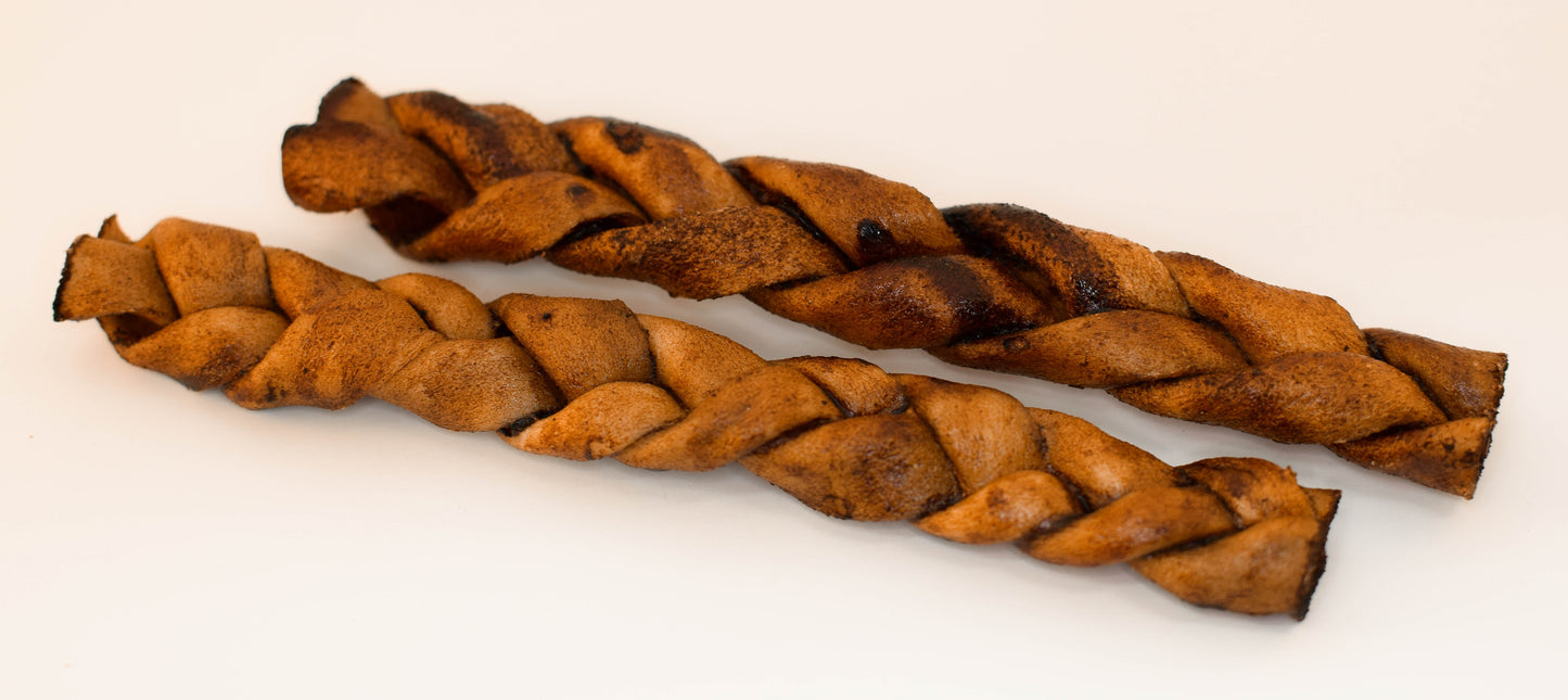 Peanut Butter 6" Skinny Braids (2-Pack)